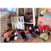 Image 3 : Dolls Lot w/ Mattel Chatty Cathy, Effanbee, Cradle, Mini Dolls, High Chair