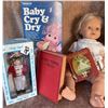 Image 3 : Shirley Temple Doll and Book Collection, Remco Baby Cry & Dry, Baby Crissy Doll in Box