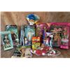 Image 1 : Collectible Dolls, Barbie, Sailor Moon, Robot, Troll, Matchbox Car, Doll World