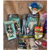 Image 2 : Collectible Dolls, Barbie, Sailor Moon, Robot, Troll, Matchbox Car, Doll World