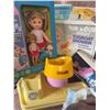 Image 2 : Vintage Dolls and Playsets Including Marybel, Barbie Deeries, and Bath Toys