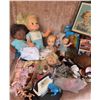 Image 5 : Dolls, Doll Parts, Shirley Temple Print, Doll Cabinet, and Miscellaneous Items Lot