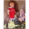Image 2 : 7 Dolls: Hard Plastic, Composition, Bisque, Assorted Outfits, Some Damaged