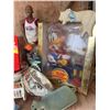 Image 2 : Toys and Collectibles Lot: Dolls, Donald Duck, Train, View-Master Reels