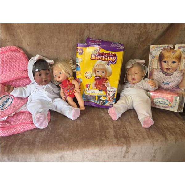 Dolls Including Real Baby Dolls, Blonde Doll, McDonaldland Birthday Girl Doll