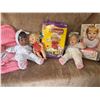 Image 1 : Dolls Including Real Baby Dolls, Blonde Doll, McDonaldland Birthday Girl Doll