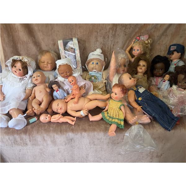 Dolls and Doll Clothing Including Baby, Toddler, and Character Dolls