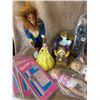 Image 4 : Barbie Dolls, Disney Beauty and the Beast Figures, Barbie Watches