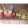 Image 1 : Fisher Price Barn, Play Family House, Matchbox Cars, Toys, Cracker Jack Tin