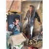 Image 2 : Elvis Presley Collectibles Lot: Magazines, Comics, Limoges Plate, Action Figure, Tokens