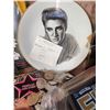 Image 4 : Elvis Presley Collectibles Lot: Magazines, Comics, Limoges Plate, Action Figure, Tokens