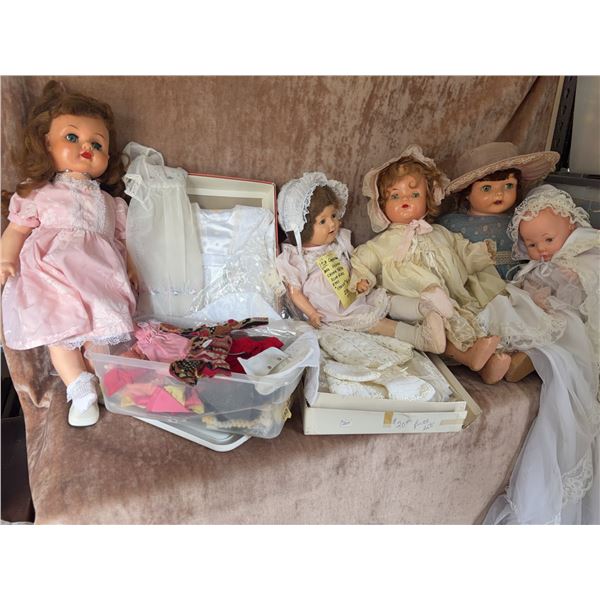 Composition and China Dolls, 1928 Kanak Toy, Clothing & Accessories, 24 Inch