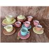 Image 1 : Little John’s Play Set Saucy Toffee 1950s Child’s Tea Set with Original Box