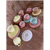 Image 2 : Little John’s Play Set Saucy Toffee 1950s Child’s Tea Set with Original Box