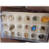 Image 5 : Vintage Costume Jewellery Lot: Earrings, Brooches, Pins, Clip-Ons, 30+ Pieces