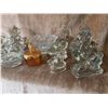 Image 7 : Clear Animal Shaped Glass Trinket Boxes and Bowls, 13 Pieces