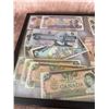 Image 4 : Framed Collection of Canadian Banknotes and Coins With Historical Paper Money and Coins