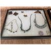 Image 2 : Costume Jewellery Including Cameos Necklaces Brooches and Beaded Earrings