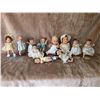 Image 1 : Vintage Composition and Cloth Baby Dolls, Clothing Included, Set of 10