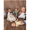 Image 3 : Vintage Composition and Cloth Baby Dolls, Clothing Included, Set of 10