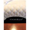 Image 4 : King Size Dark Wood Bed Frame with iComfort Mattress and Cover