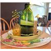 Image 8 : Oak Dining Table With Leaf 6 Spindle Back Chairs