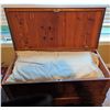 Image 3 : Lane Cedar Chest with Drawer, Branded Interior, Wood Grain Exterior