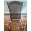 Image 3 : Wooden Rocking Chair with Caned Back and Seat