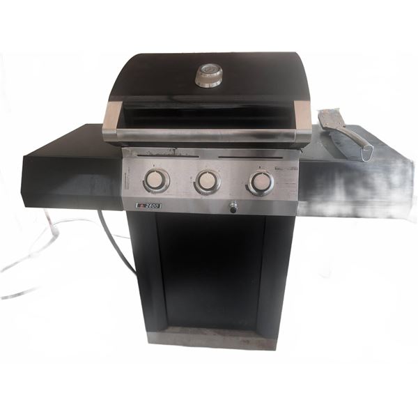 Broil King 2800 Three-Burner Natural Gas Grill with Side Shelves