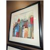 Image 3 : Framed Cityscape Prints with Black Frames