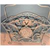 Image 8 : Decor Lot: Woven Vase, Art Print, Frames, Metal Magazine Rack, Candles, Books