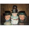 Image 1 : Royal Doulton Character Jugs and H. Wain & Sons Toby Jug Assortment