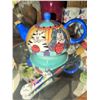 Image 5 : Decorative Mugs, Plates, 'Catzilla' Teapot, Cottage Jar, Vase and Faux Flowers
