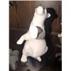 Image 4 : Two White Polar Bear Figurines and Female Ice Skater Figurine Group