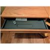 Image 15 : Asus Computer Monitor, Keyboard, Mouse, Speakers, and L-Shaped Oak Desk Set