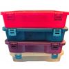 Image 3 : Plastic Storage Bins and Drawers with Assorted Wicker Baskets and Totes
