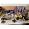 Image 1 : Maximum Screwdriver Set, Hand Tool Kit, Cordless Drill with Charger and Accessories