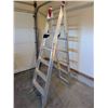 Image 1 : 6 Foot Aluminum A Frame Extend Ladder