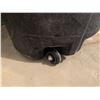 Image 5 : Rubbermaid Roughneck 32 Gallon Wheeled Trash Bin and Black Plastic Shelving Unit