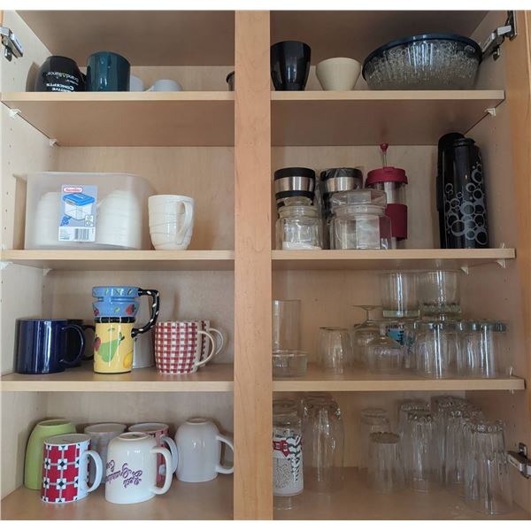 Drinking Glasses, Mugs, Travel Tumblers and Storage Containers