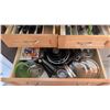 Image 1 : Oneida Stainless Steel Cookware and Open Kitchen Utensils Lot