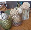 Image 2 : Table Decor Lot With Linens 'n Things Placemats, Decorative Bowls, Votives