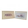 Image 1 : Framed Prints: Somebunnies Love You and Marilyn Simandle Bird Floral Art