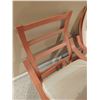 Image 4 : 2 Scandinavian Bentwood Lounge Chairs with Beige Cushions