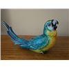 Image 4 : Decorative Glassware Lot: Swirl Platter, Art Glass Vase, Hobnail Pitcher, Parrot Figure