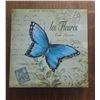Image 3 : 2 Butterfly CARTE POSTALE Decorative Wall Art Prints on Canvas