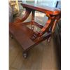 Image 2 : Large Terracotta Pot with Repairs and Wooden Step Stool Set