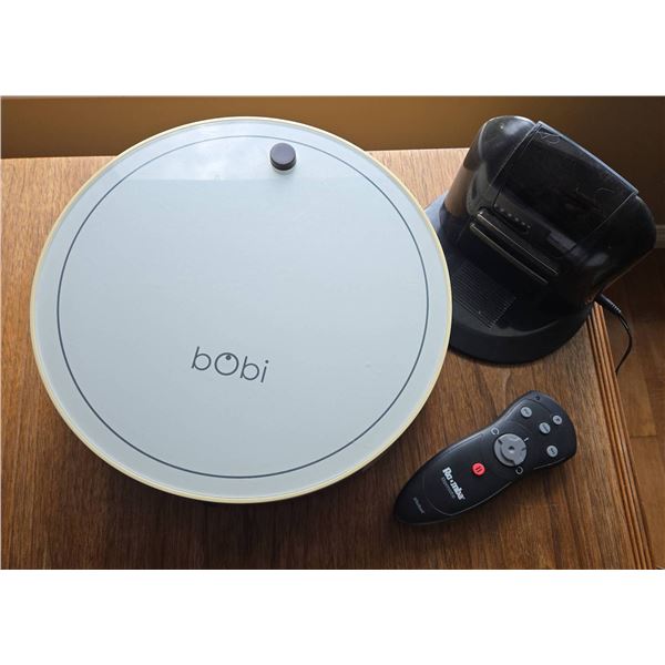 BObsweep bObi Robotic Vacuum with Charging Dock and iRobot Roomba Remote Control