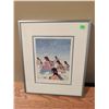 Image 2 : Carl Ray Print "Returning" Signed and Numbered, Matted and Framed