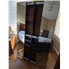 Image 3 : Espresso Full-Length Cheval Mirror Jewelry Armoire – Freestanding Storage Cabinet